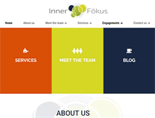 Tablet Screenshot of innerfokus.com